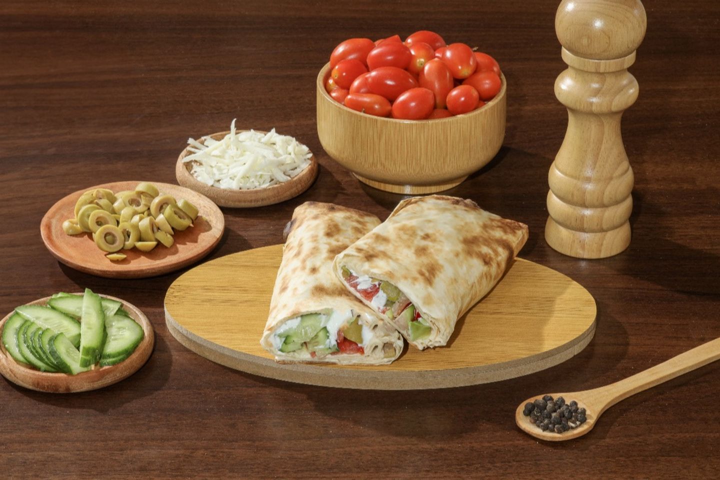 لبنه بالخضار