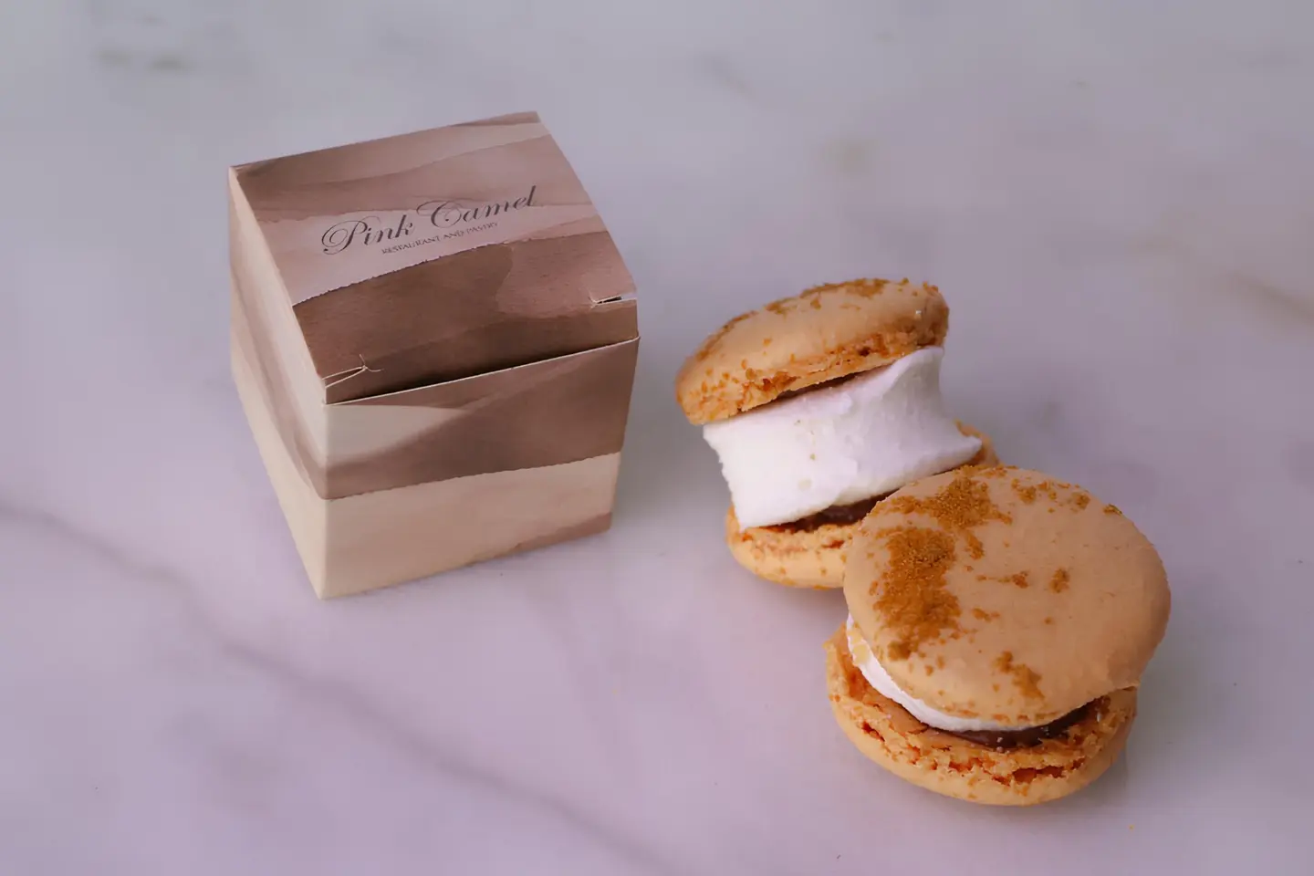 S'mores Macarons