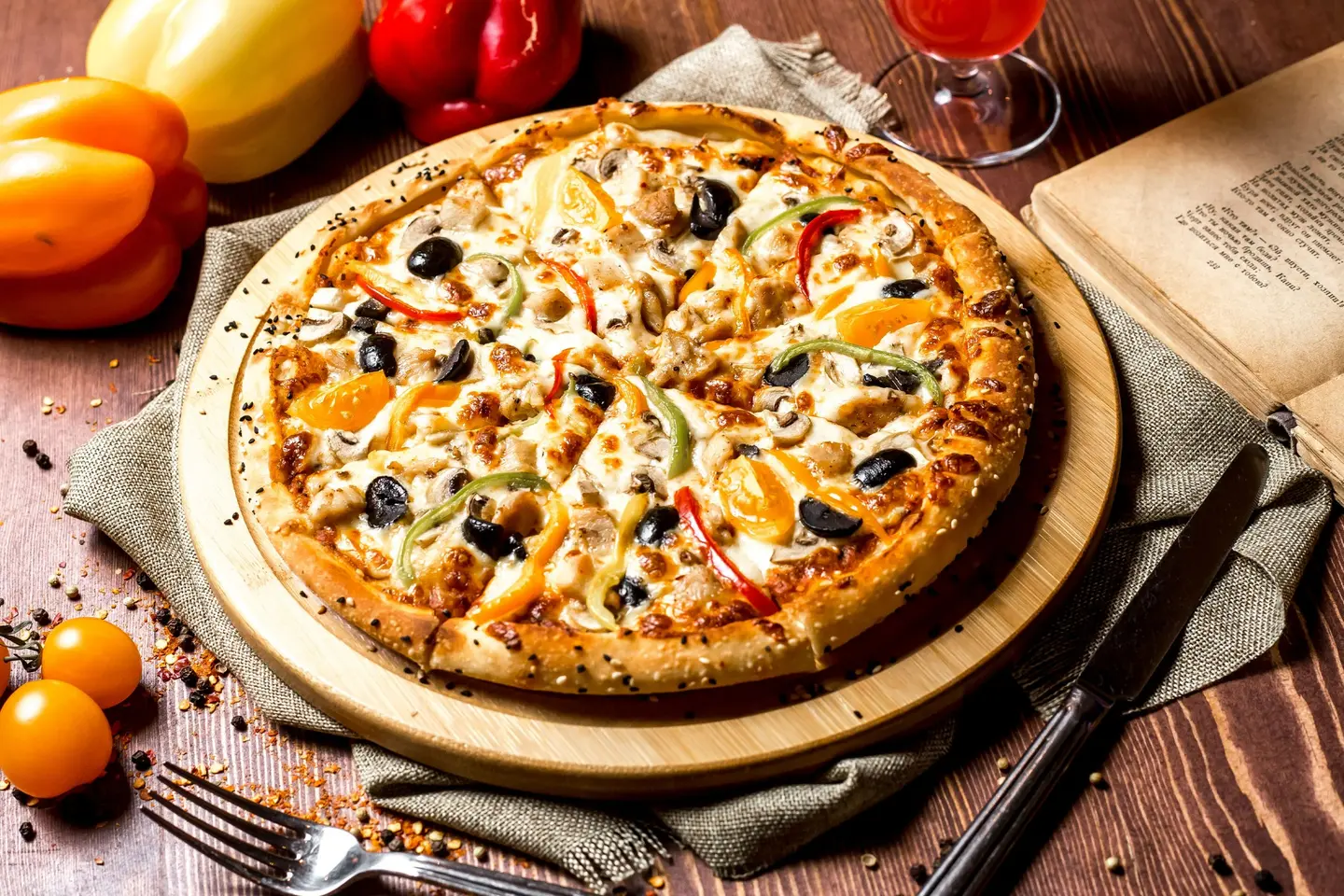 Vegetable Pizza