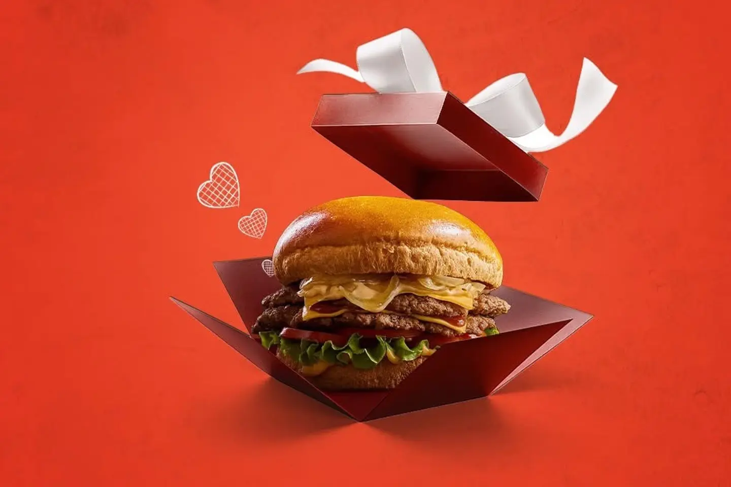 Mexican Burger With Magic Drink