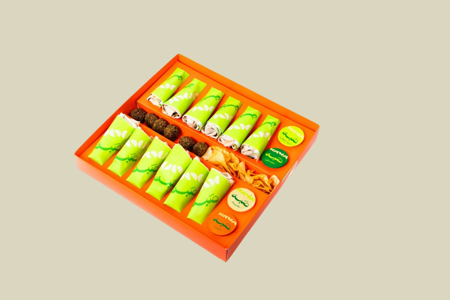 بوكس صاج اثني عشر ساندوتش