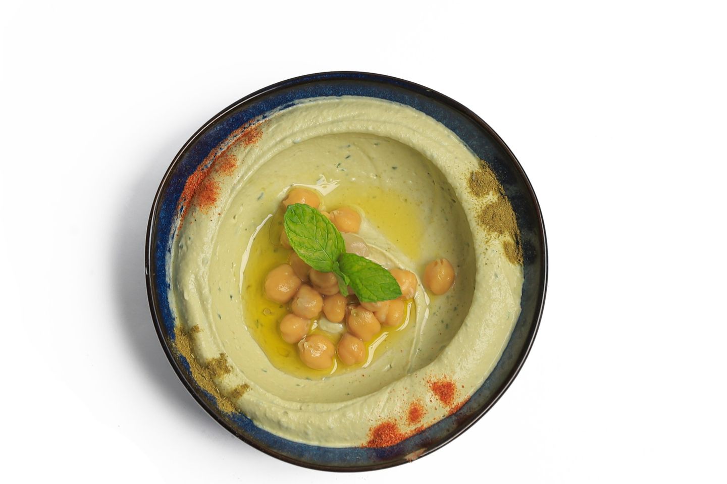 Pesto Hummus