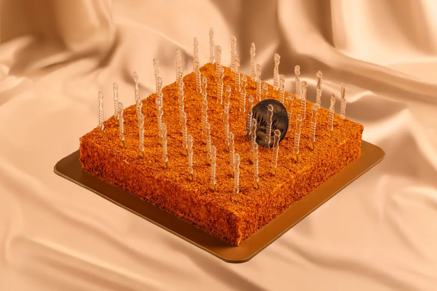 Honey Cake Bites Big