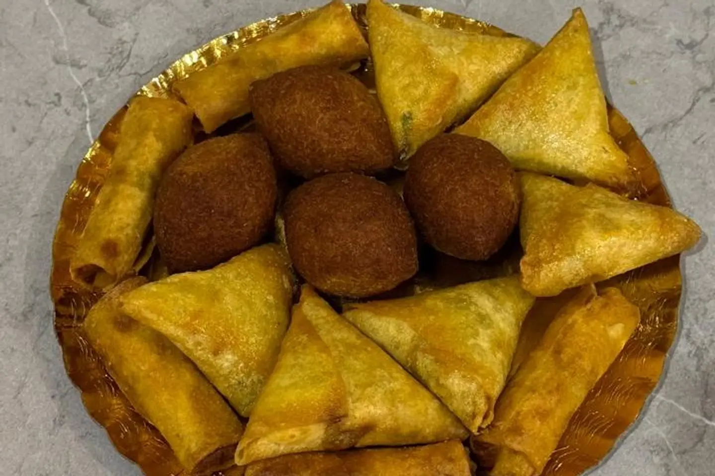 نصف كيلو مقليات مشكله