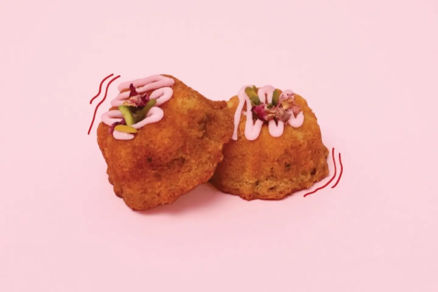 Saffron Cardamom Madeleine