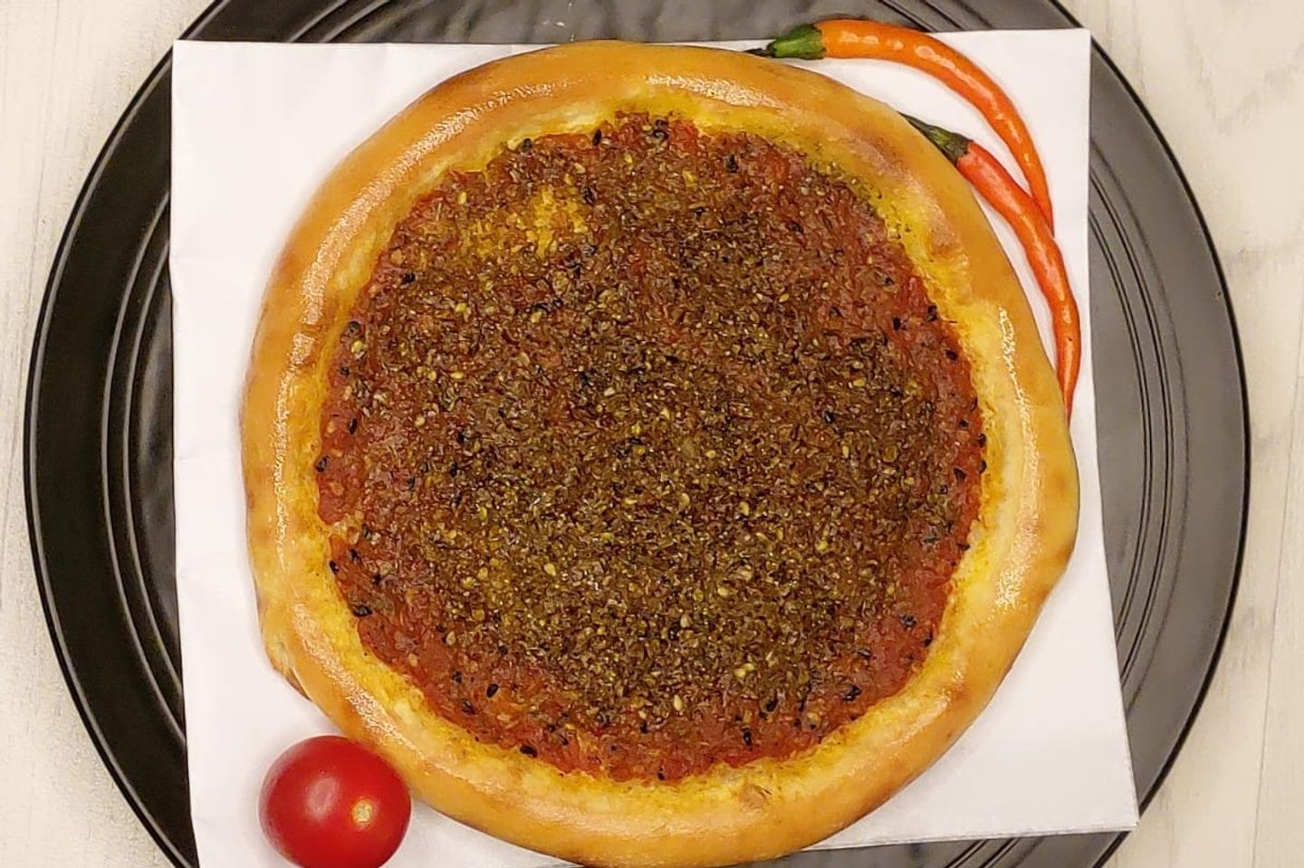 زعتر محمرة مخلوطة