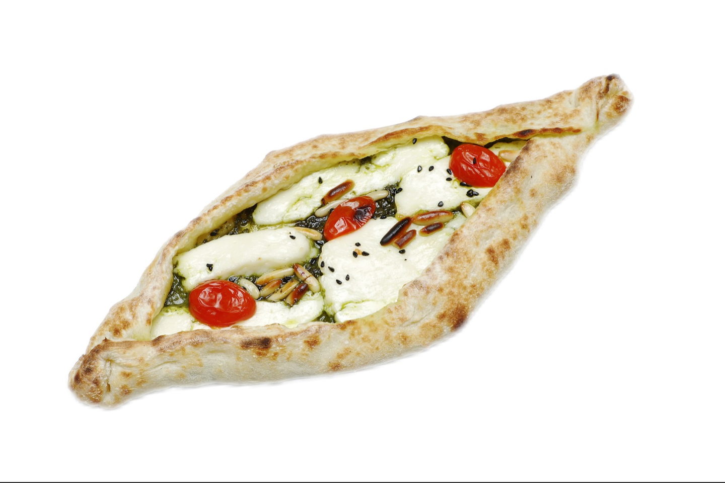 مناقيش بيستو حلوم