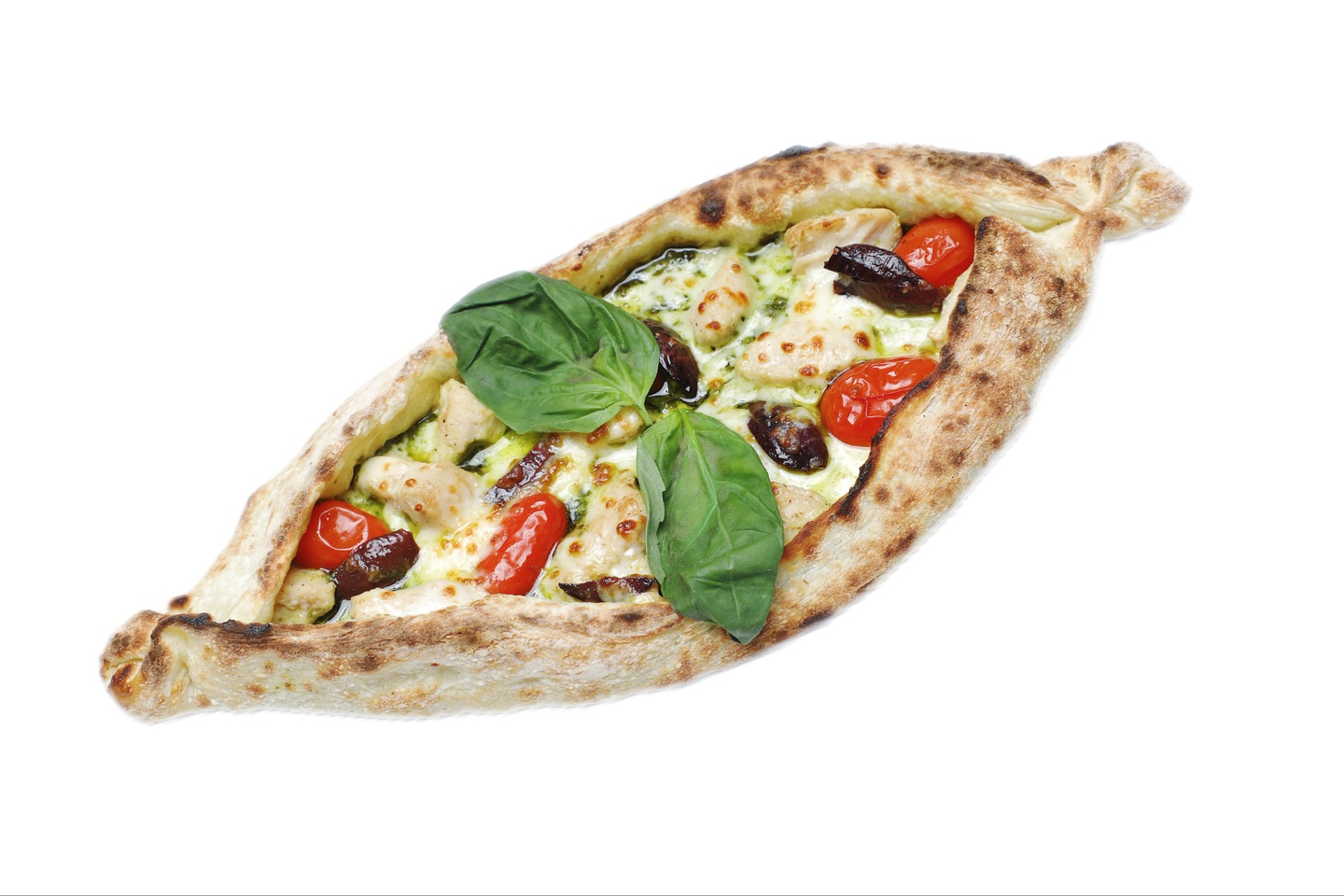 مناقيش بيستو دجاج