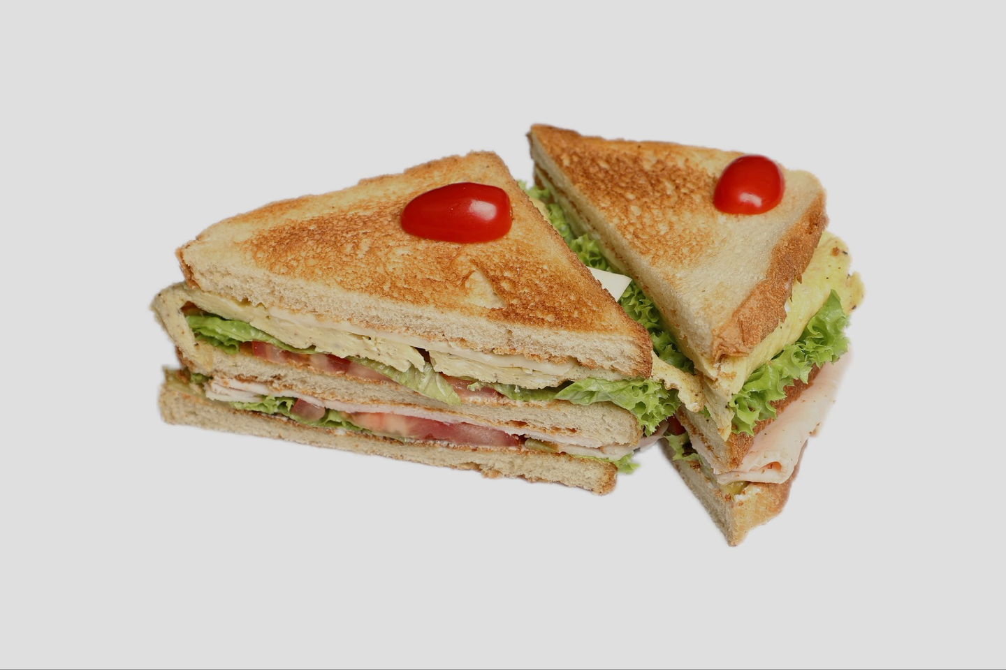 ساندوتش كلوب مدخن