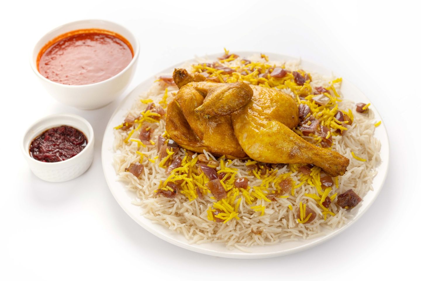 نصف مكبوس دجاج