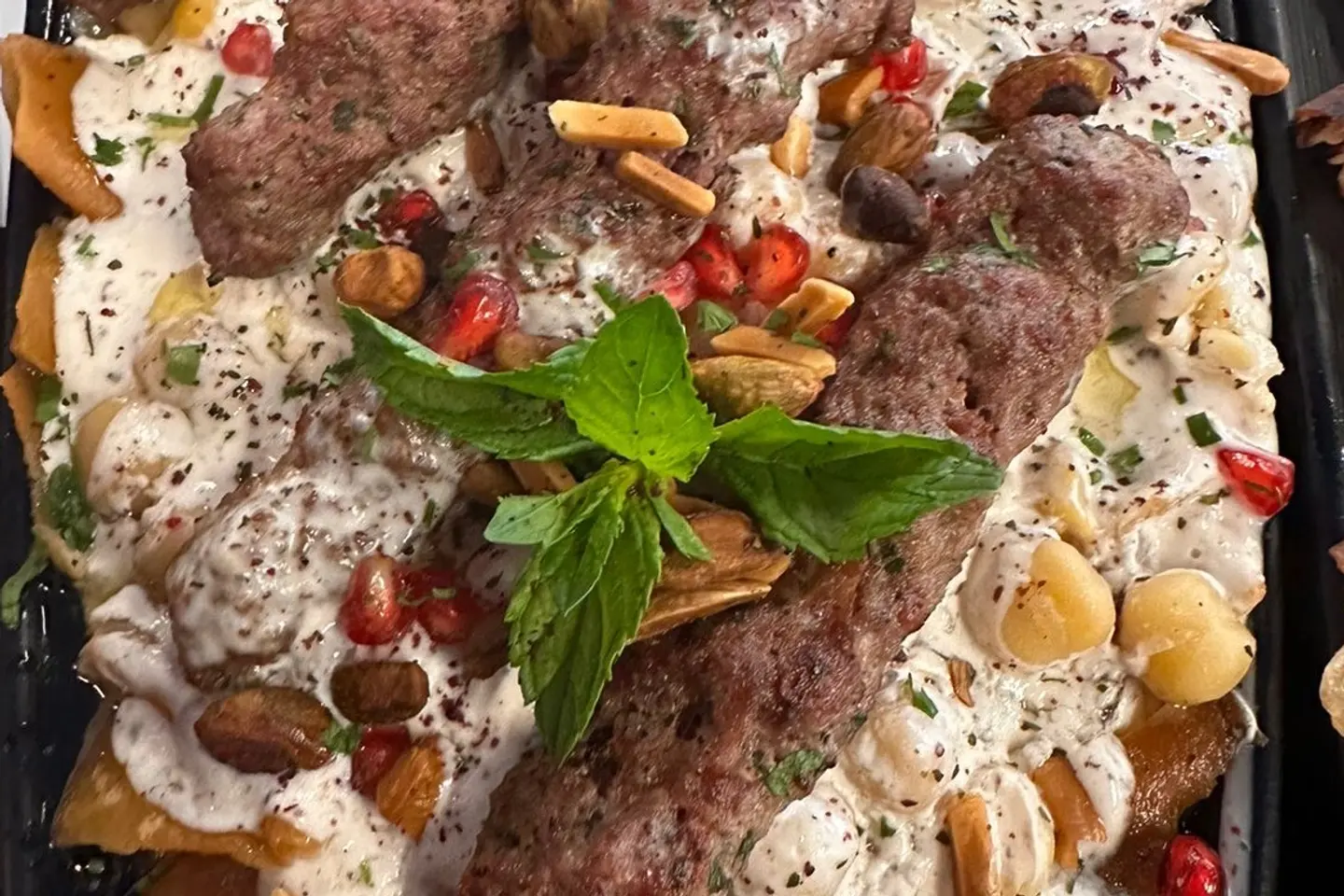 Meat Kebab Fatat