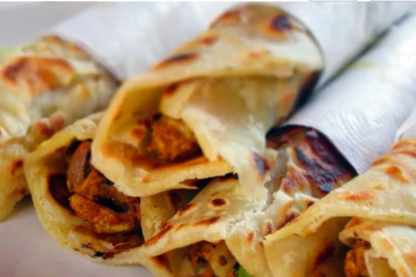 Kakori Paratha Roll   Beef
