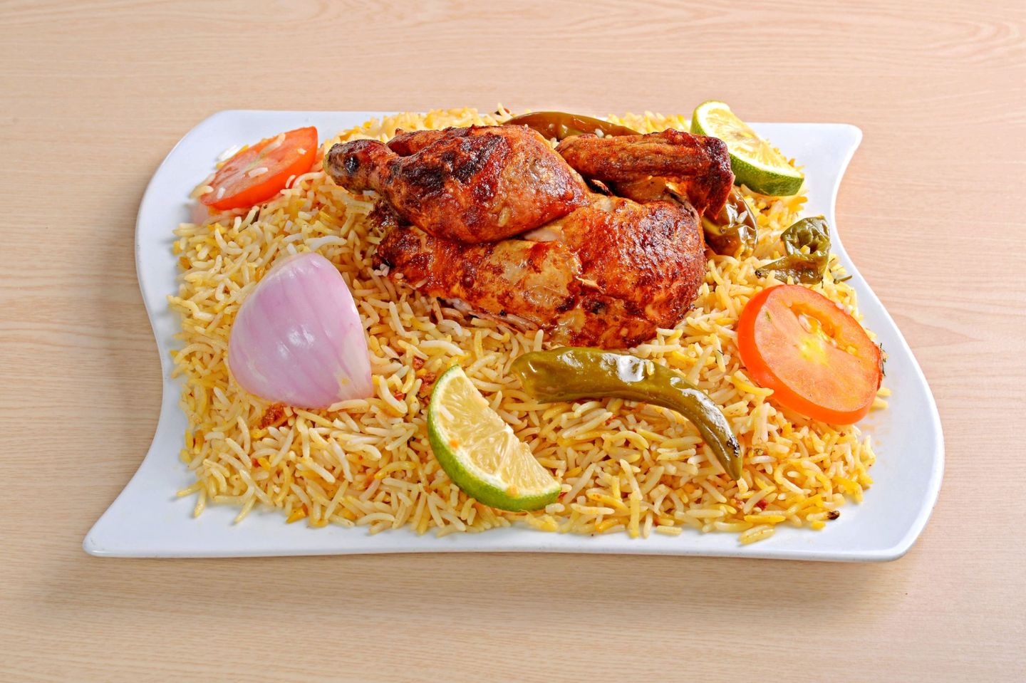 نصف شواية مشكل