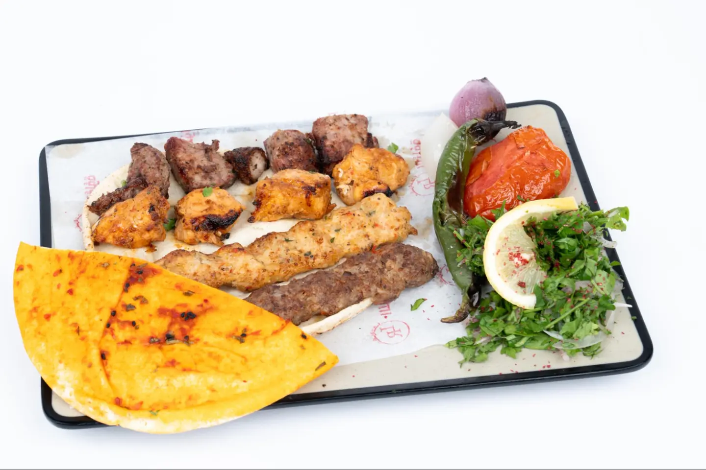 صحن مشاوي مشكل