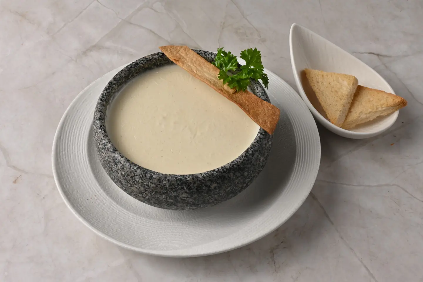 شوربة دجاج بالكريمة