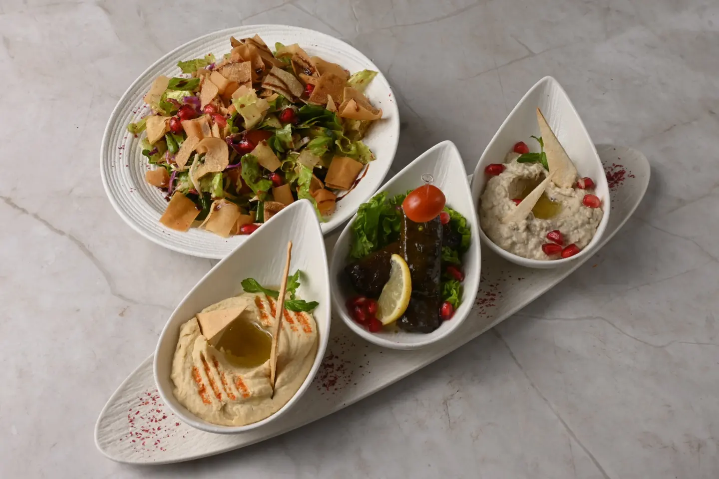 مقبلات باردة مشكلة