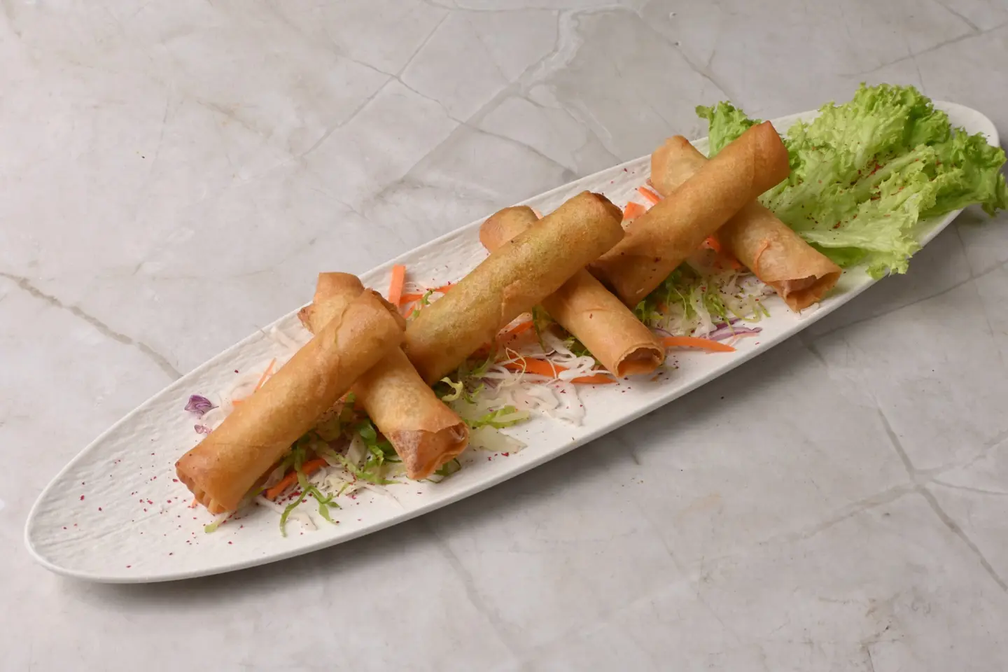 سبرينغ رول بالخضار