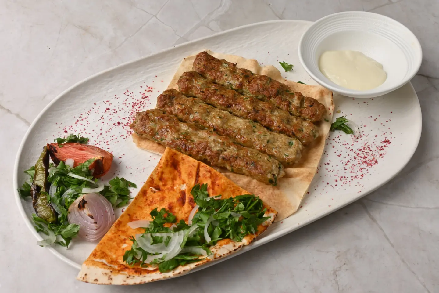 كباب دجاج مشوي