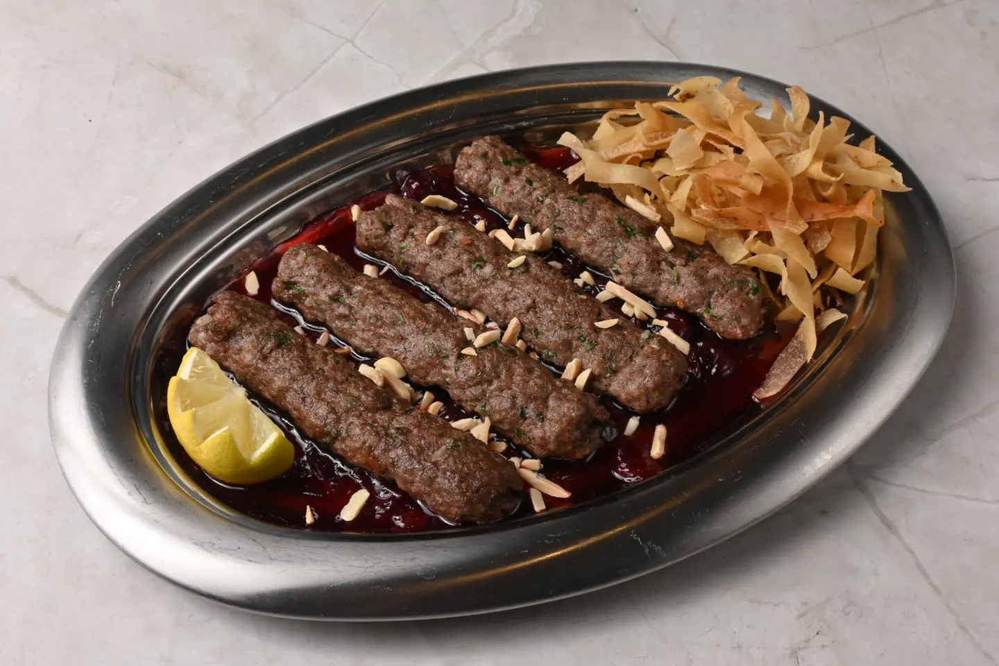 كباب لحم بالكرز