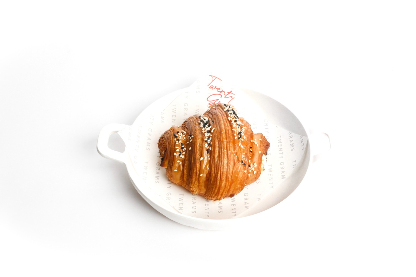 Feta Croissant With Honey