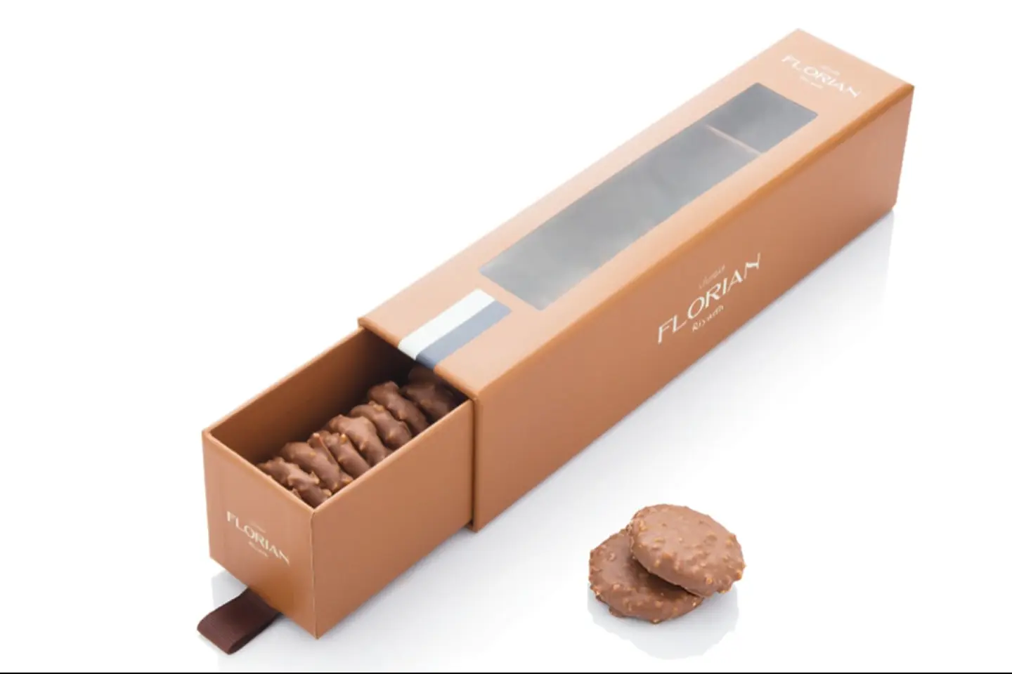 Digestive Coated With Chocolate And Hazelnut