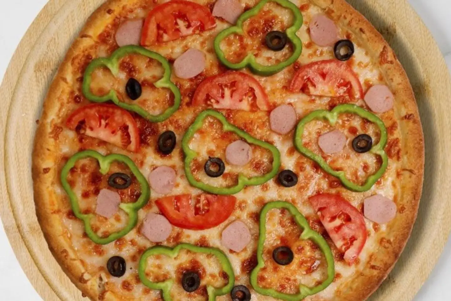 Pizza Chicken Sausage And Vegetable Small