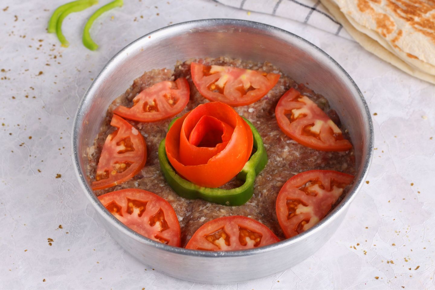 صينية كفتة دجاج