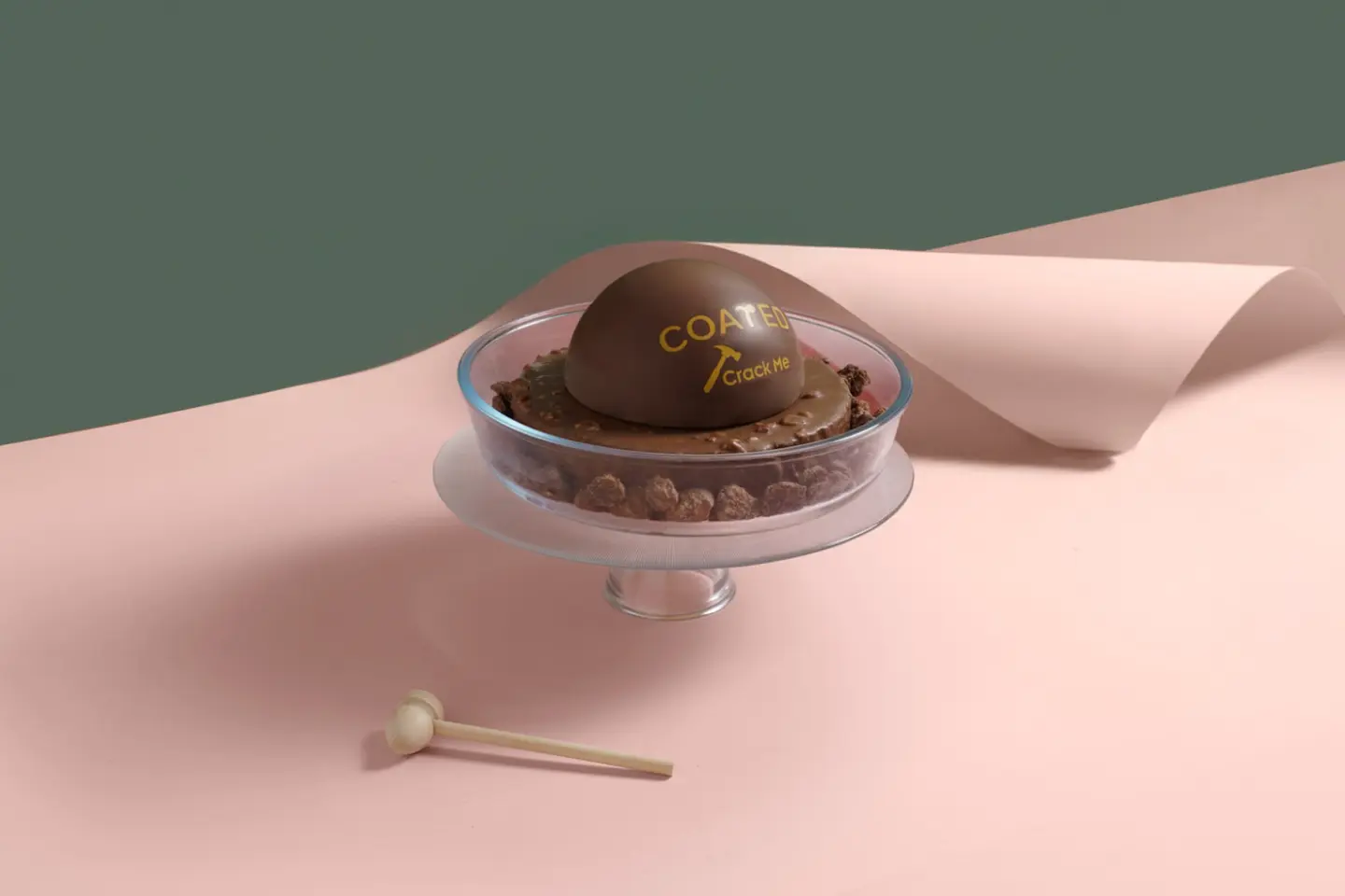 Crack Melt Cake