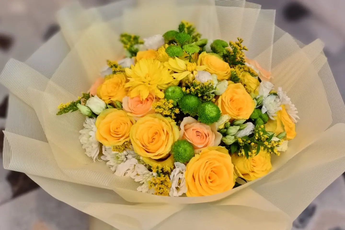Bright Purity Bouquet