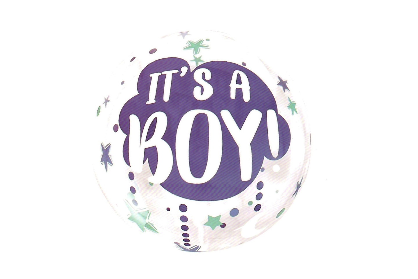 بالون المولود صبى