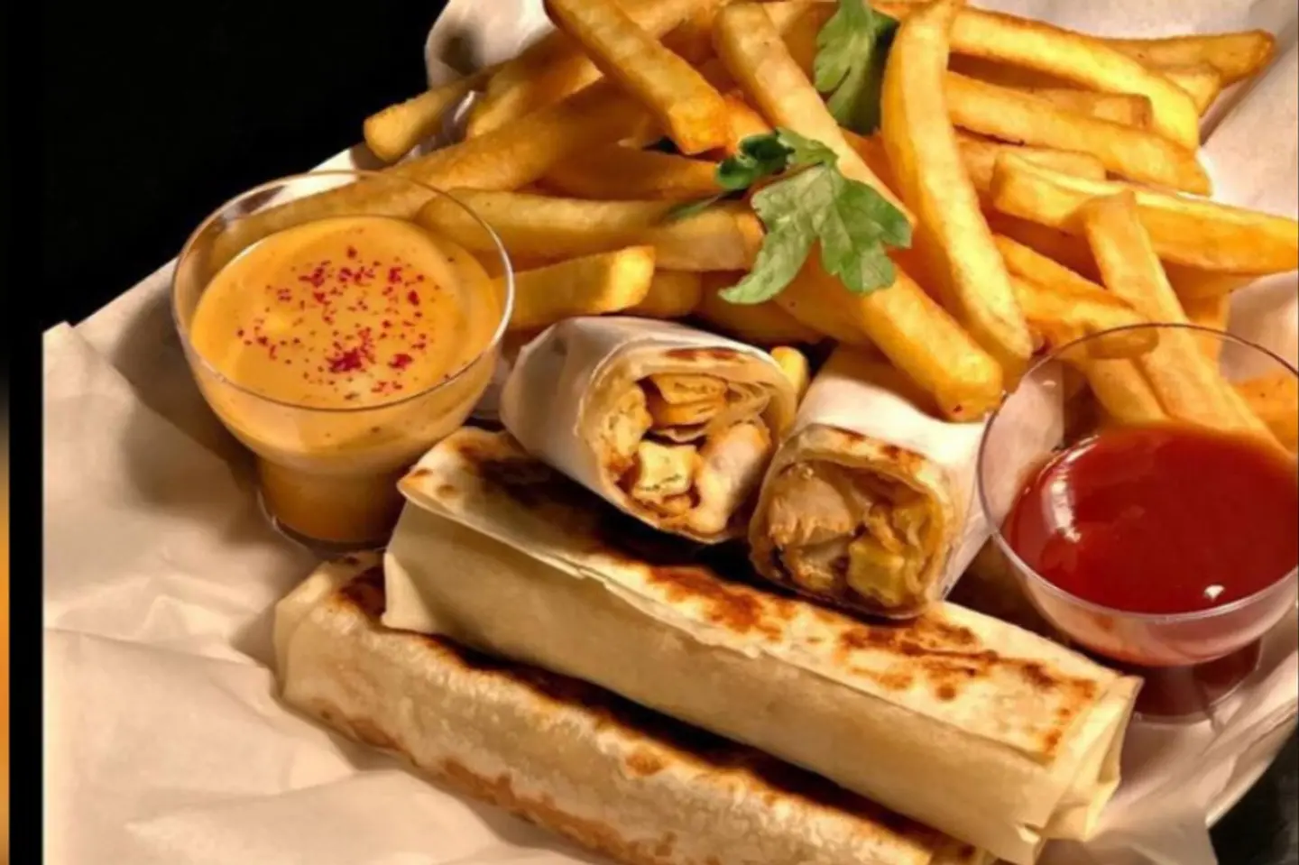 شاورما عربي وسط