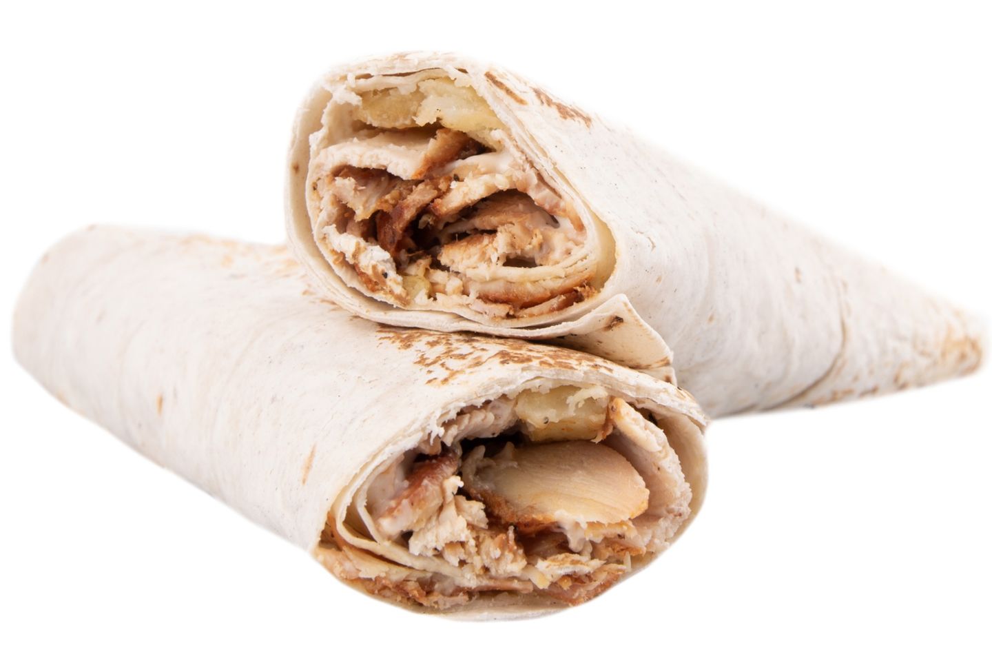 Chicken Shawarma 17 Cm Lebanese Bread