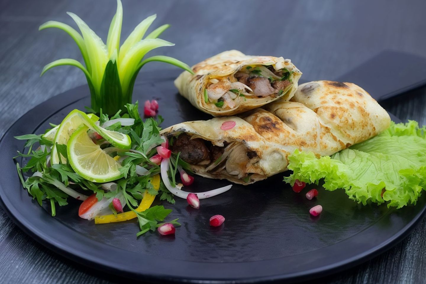 سندوتش اوصال لحم