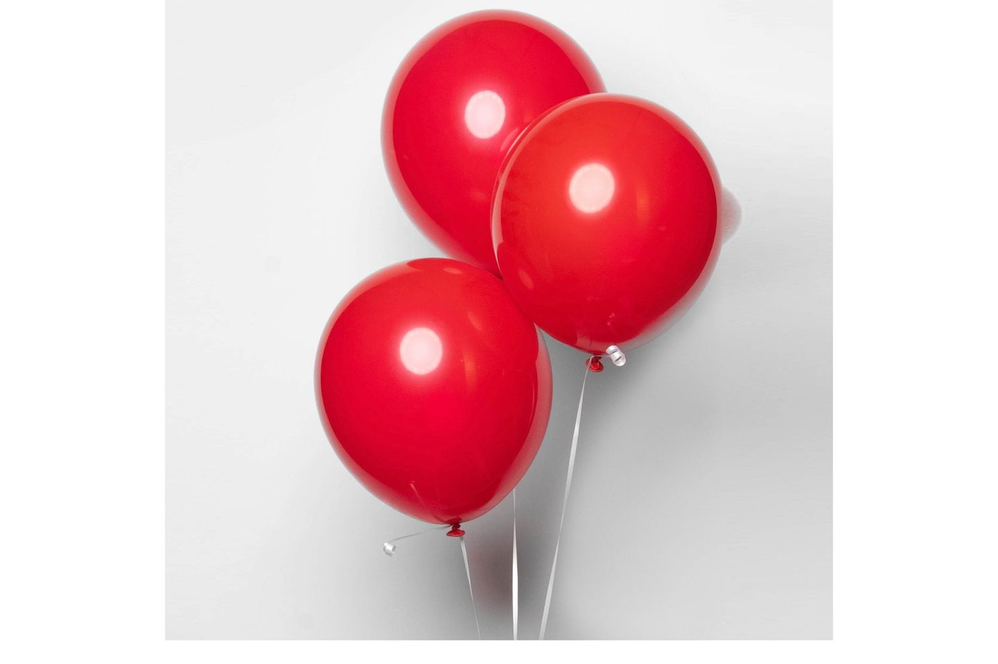 Red Helium Balloons