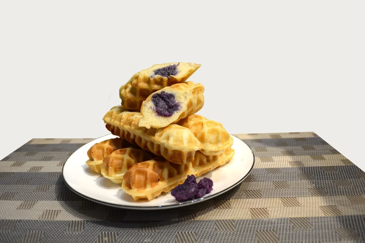 Ube Cream Waffle