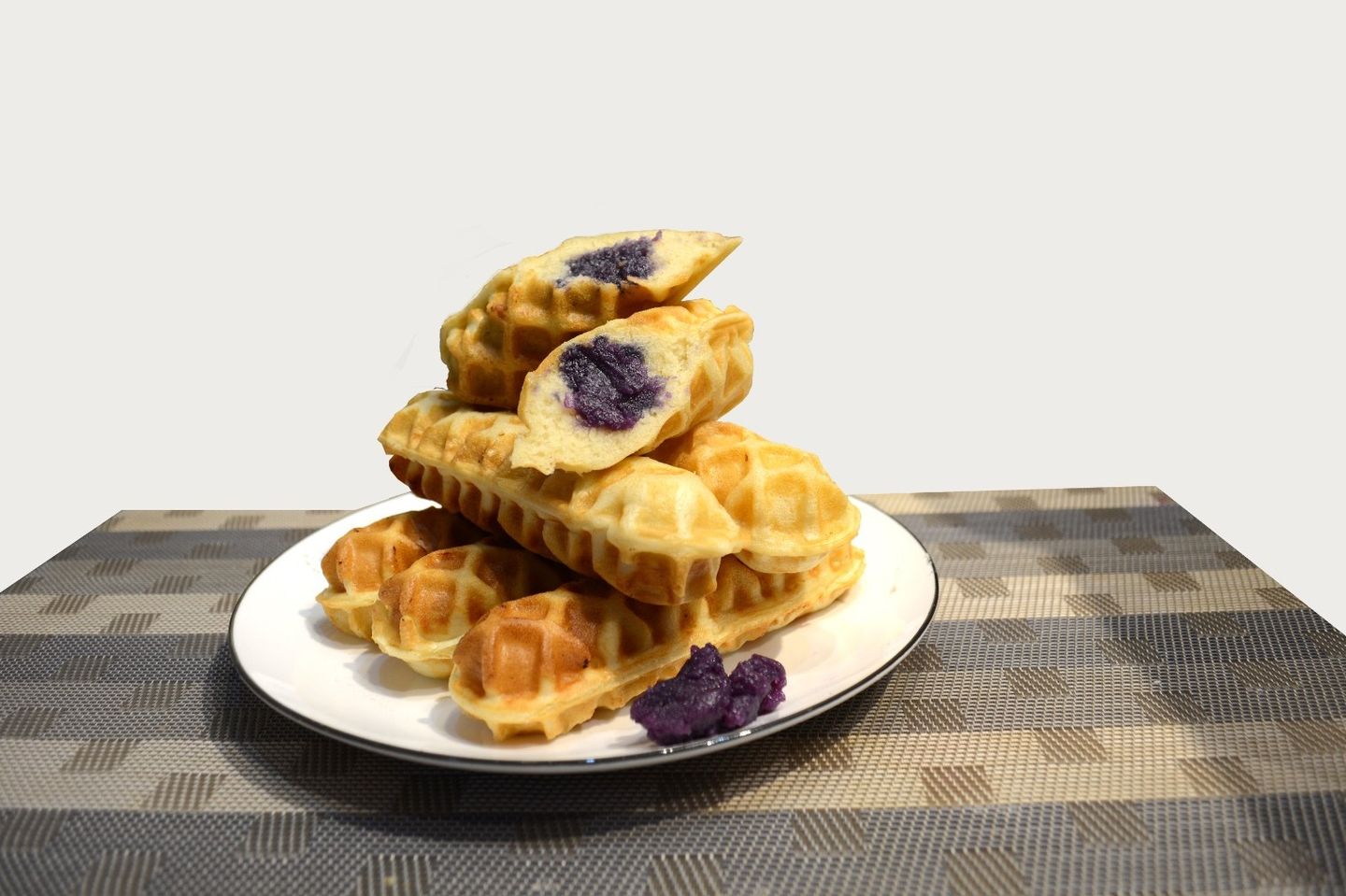 Ube Cream Waffle