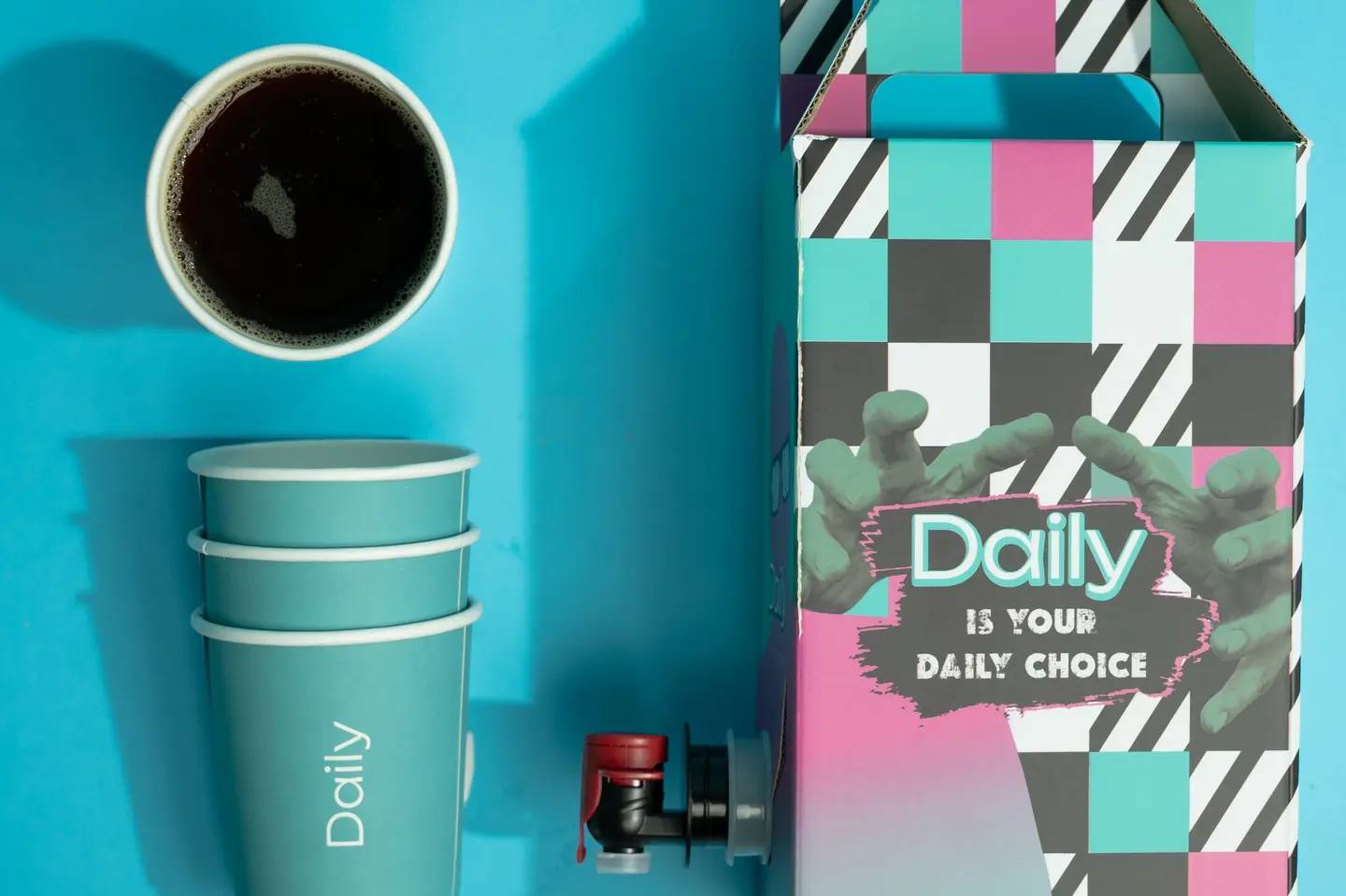 بوكس قهوة اليوم حار 1 لتر