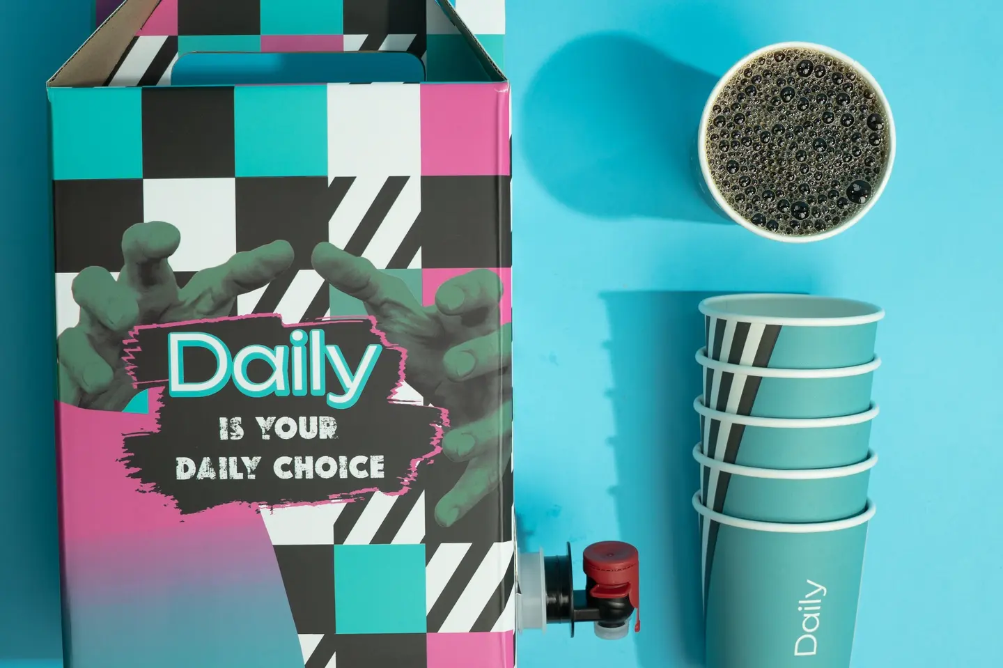 بوكس قهوة اليوم حار 2 لتر