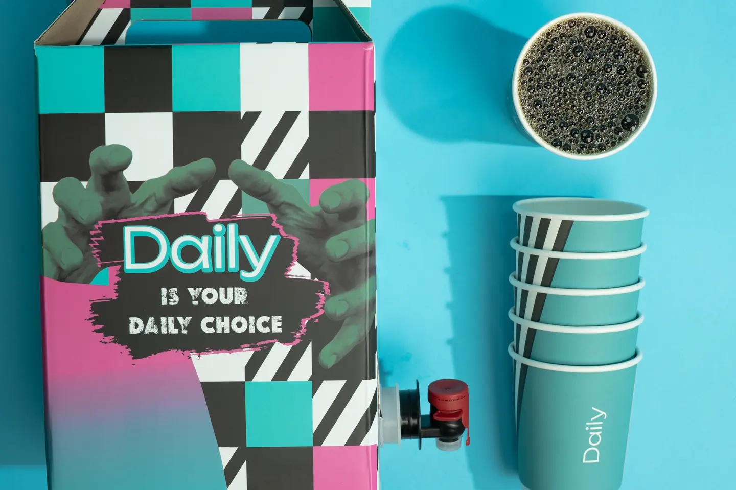 بوكس قهوة اليوم حار 2 لتر