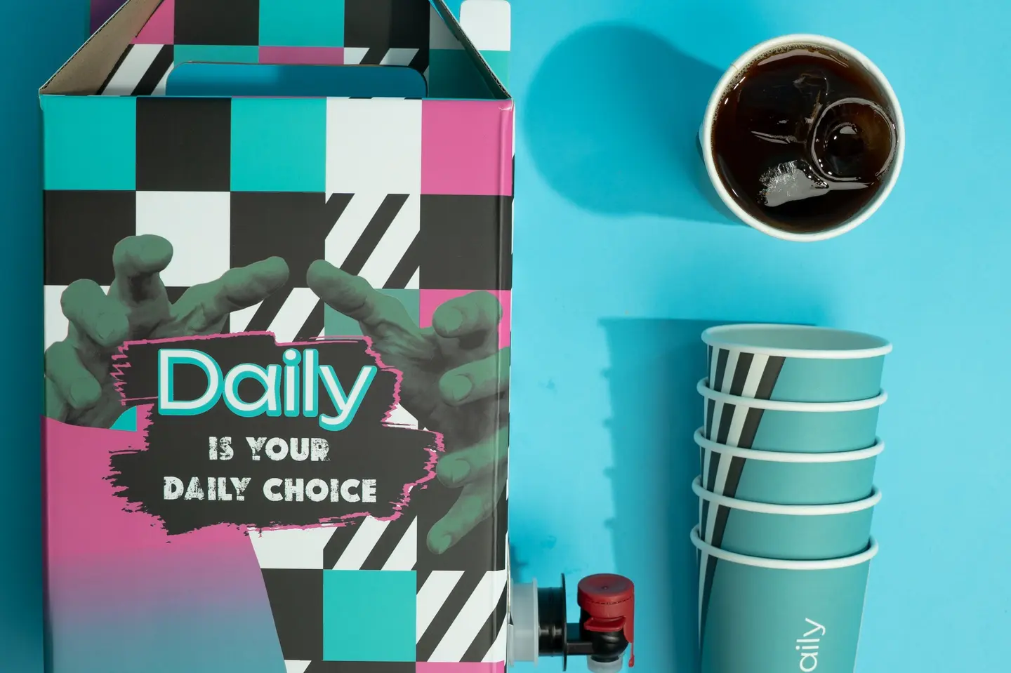 بوكس قهوة اليوم بارد 2 لتر