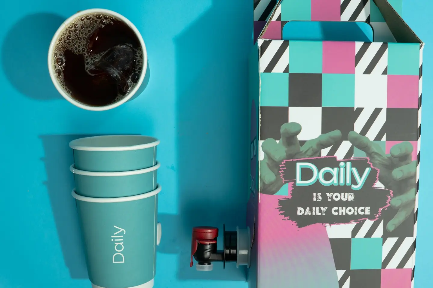 بوكس قهوة اليوم بارد 2 لتر