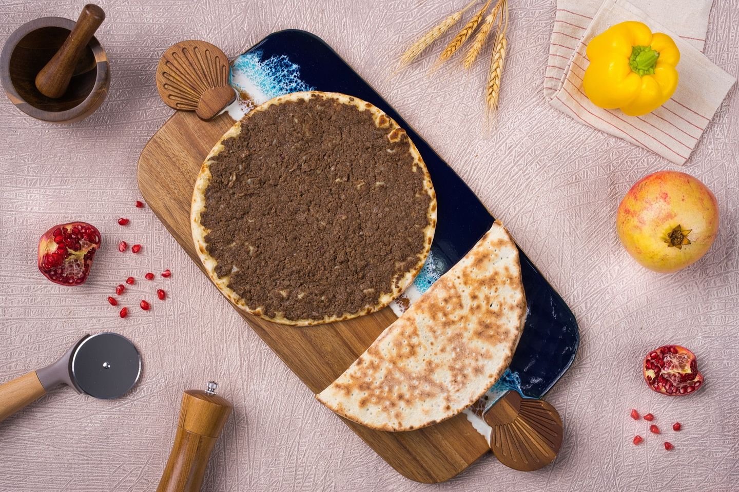 Meat With Pomegranate Molasses Pie