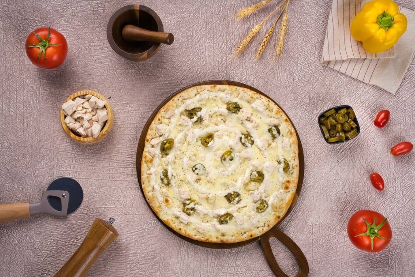 Ranch Pizza