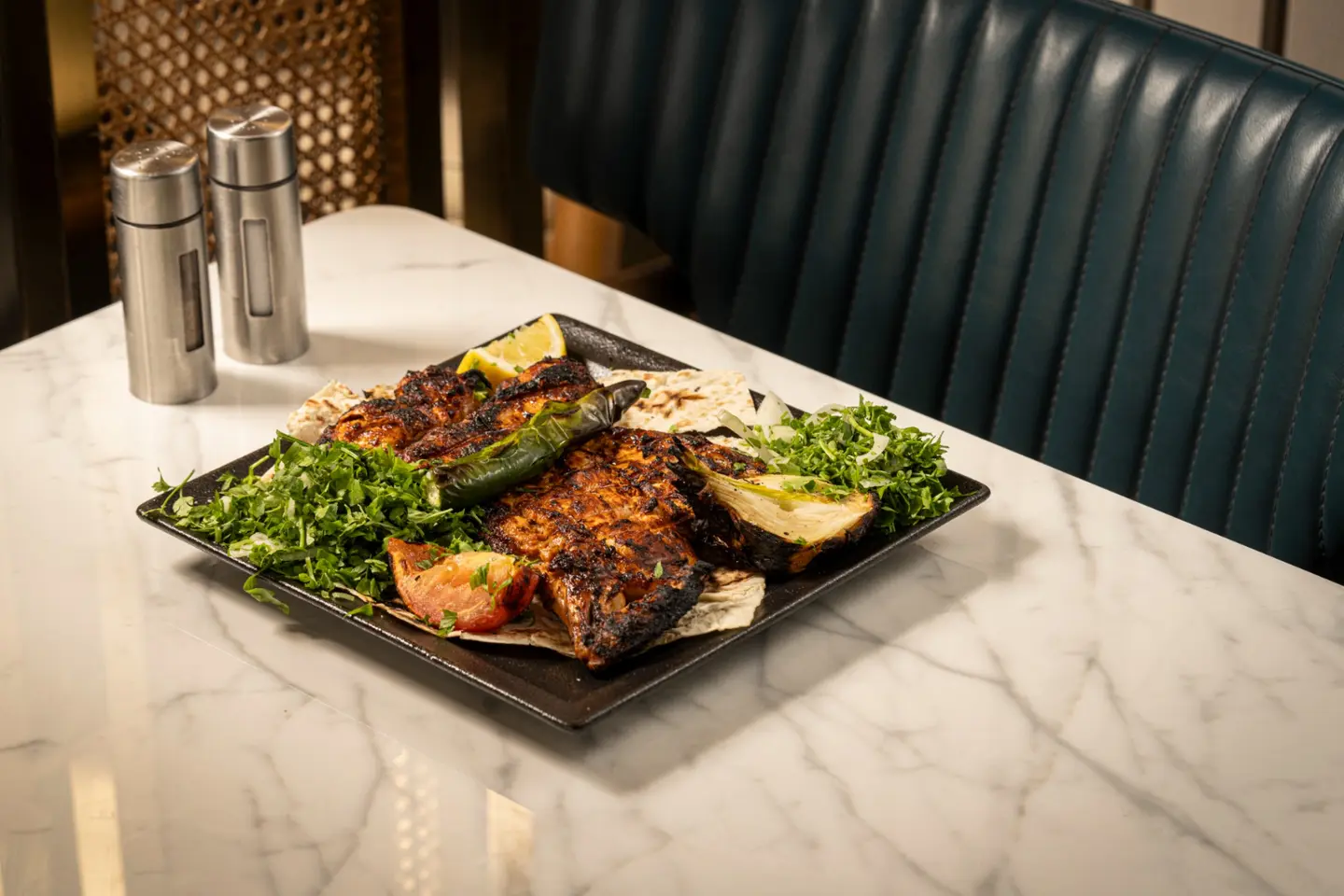 Half A Plain Charcoal Chicken