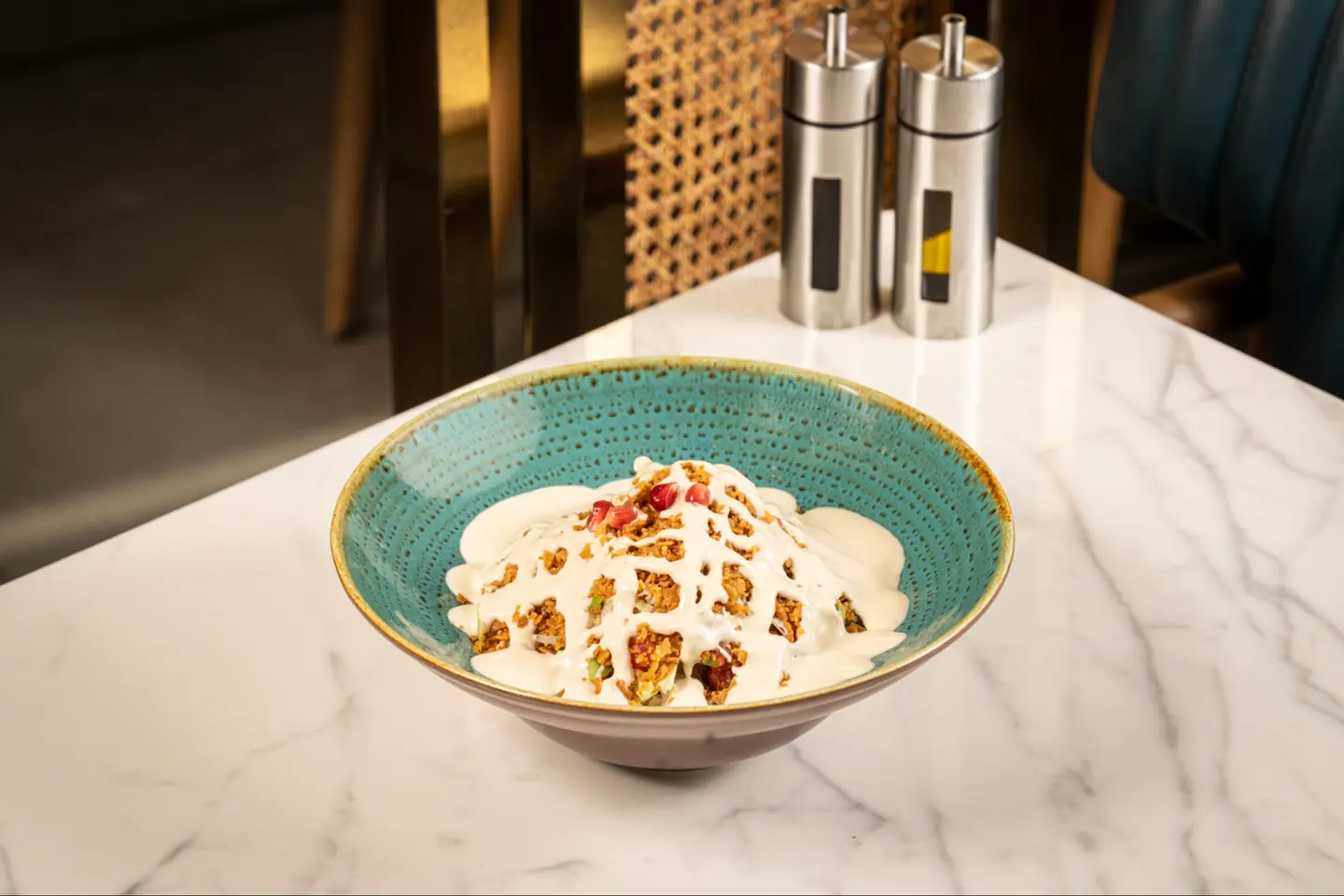 Green Salad With Tahini