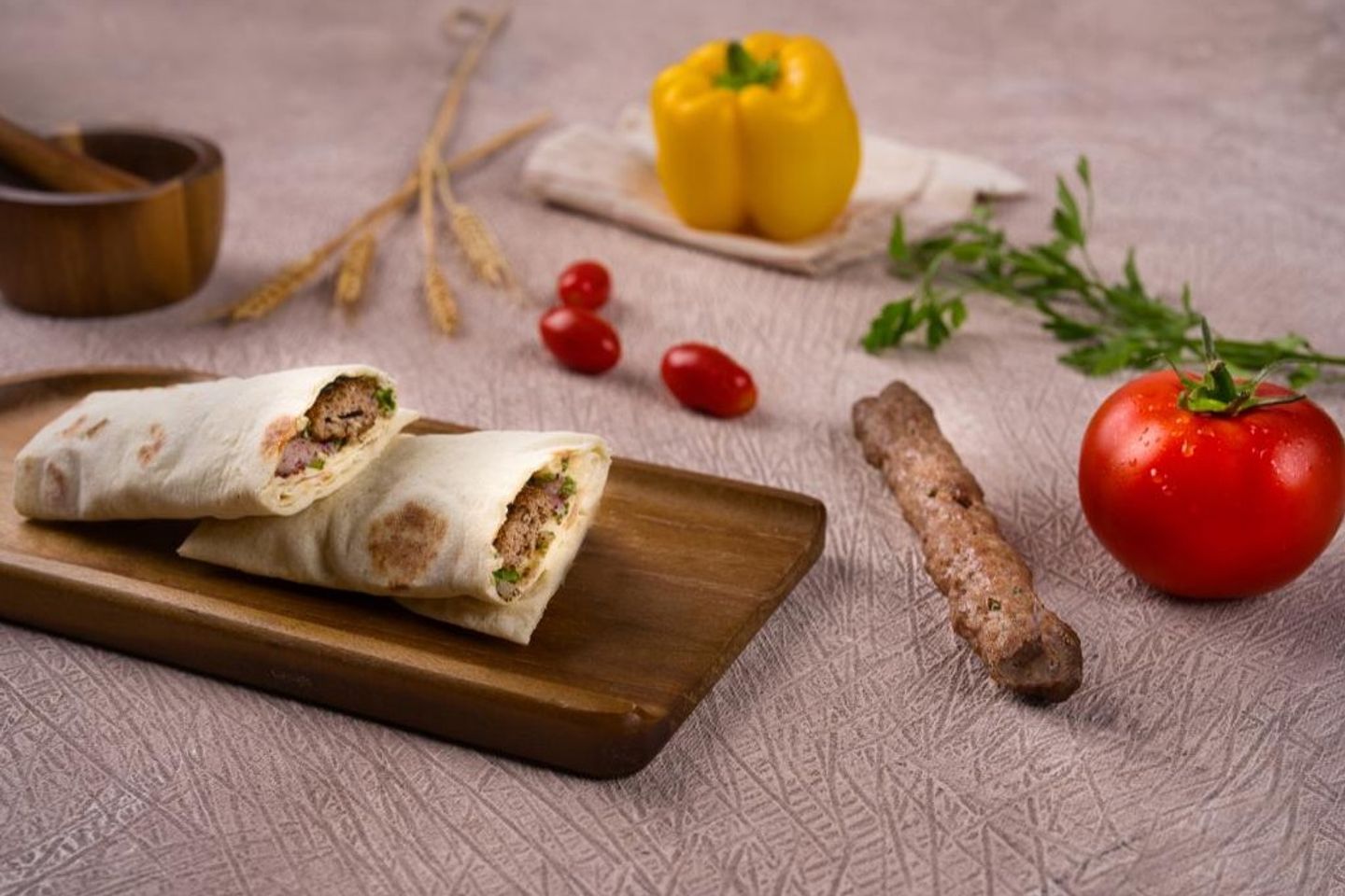 Meat Kebab Sandwich