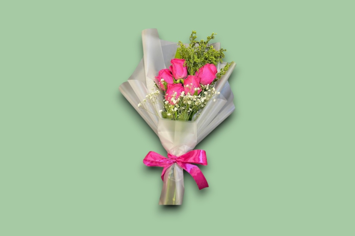 Simple Pink Floral Bouquet
