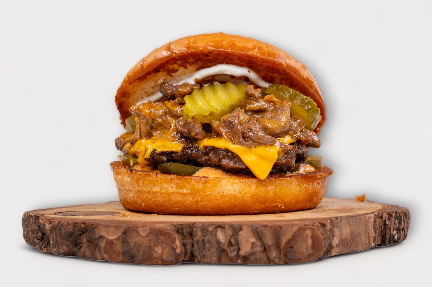 Cheese Steak Burger
