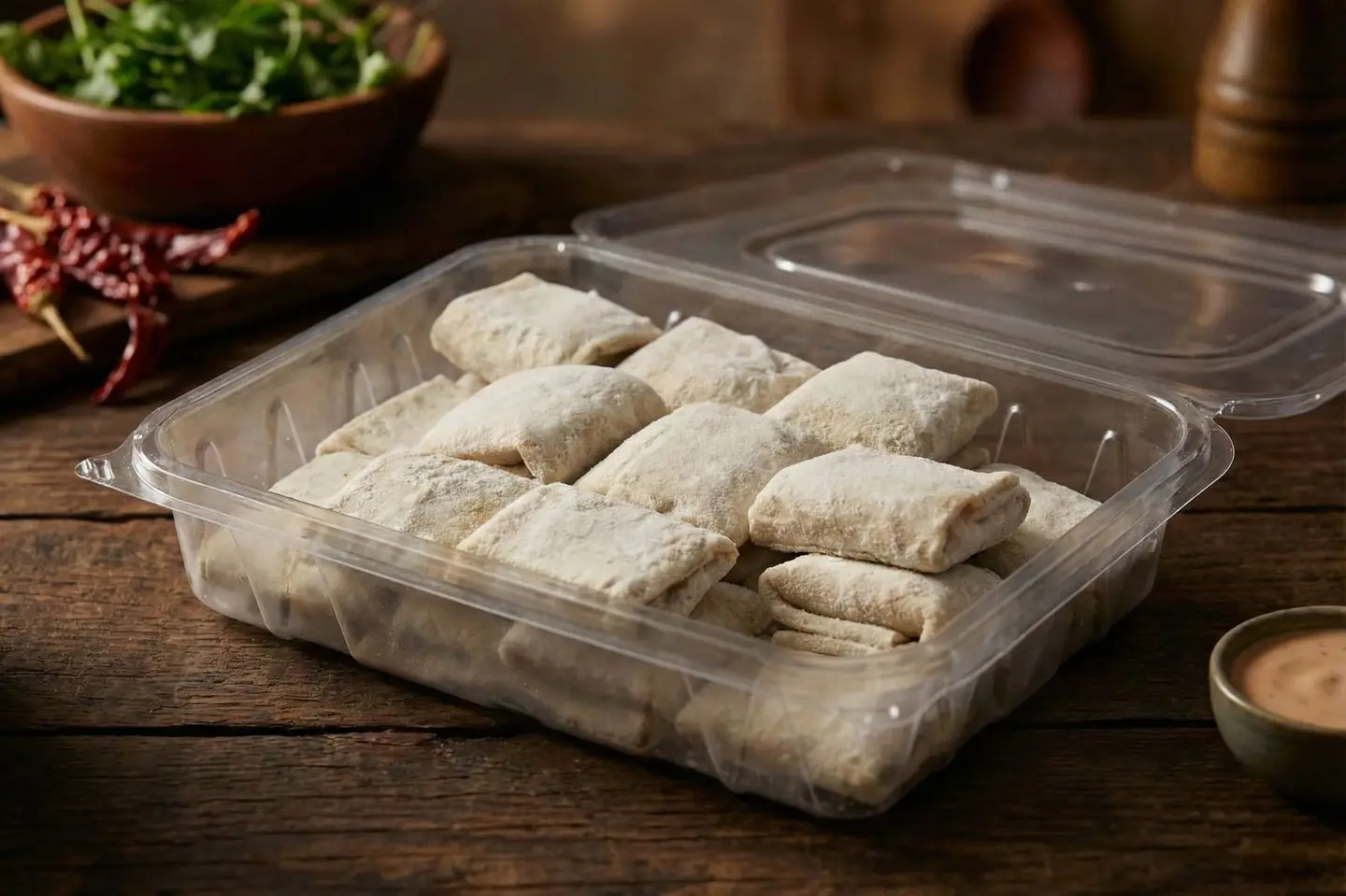 مفرزن سمبوسة لحم