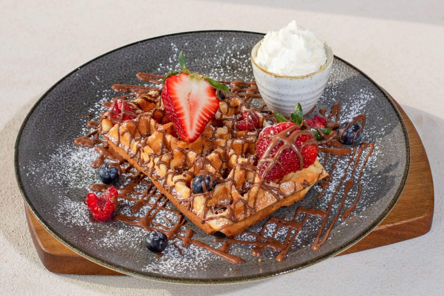 Chocolate Waffle